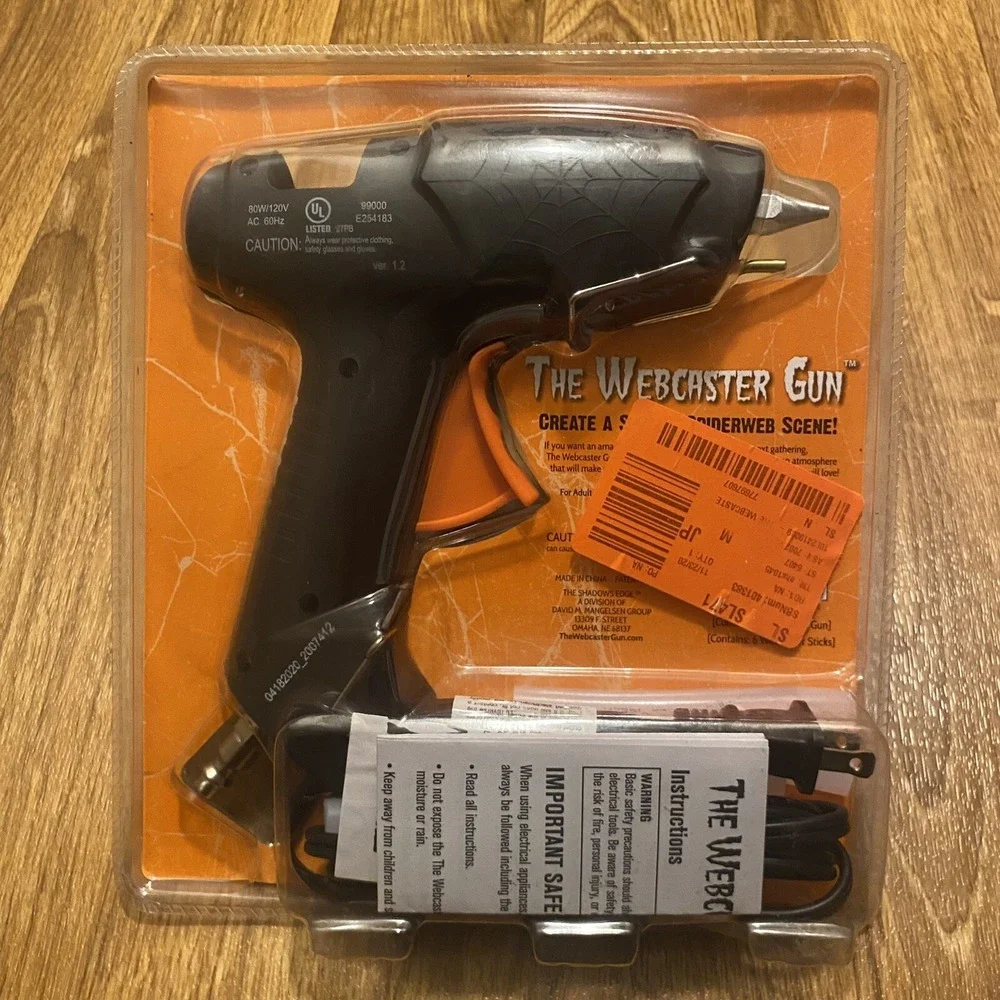 The Webcaster Gun Make Webs Haunted‎ House Home Halloween Decorative